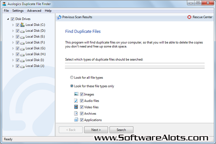 Auslogics Duplicate File Finder v10.0.0.3 PC Software with crack