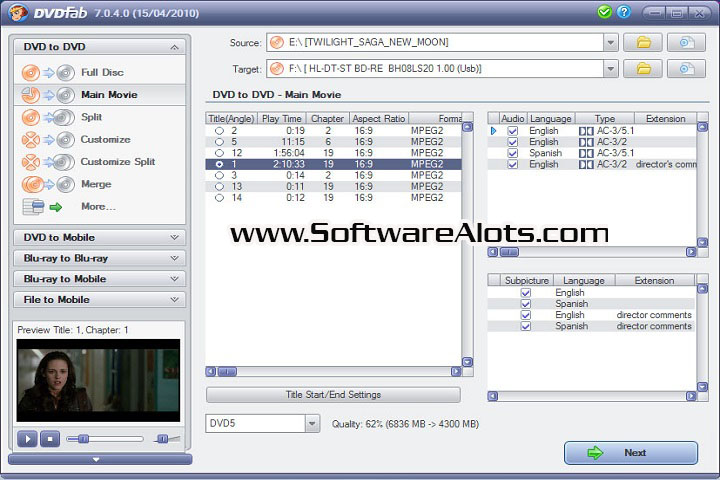 DVDFab Toolkit 1.0.2.2 PC Software with keygen