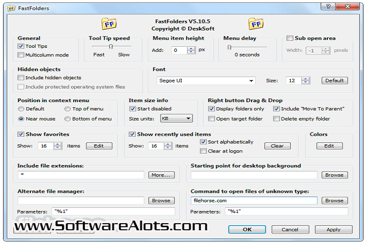 FastFolders 5.14.0 PC Software with crack