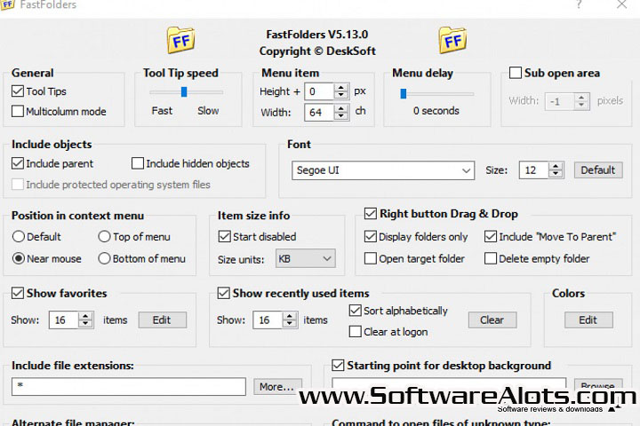 FastFolders 5.14.0 PC Software with patch