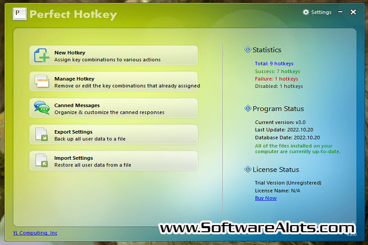 Perfect Hotkey 3.2 PC Software with keygen