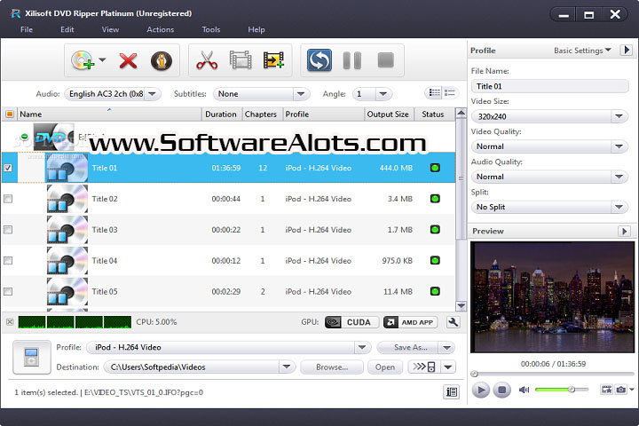 Xilisoft DVD Ripper Ultimate v7.8.24 Build 20200219 PC Software with crack