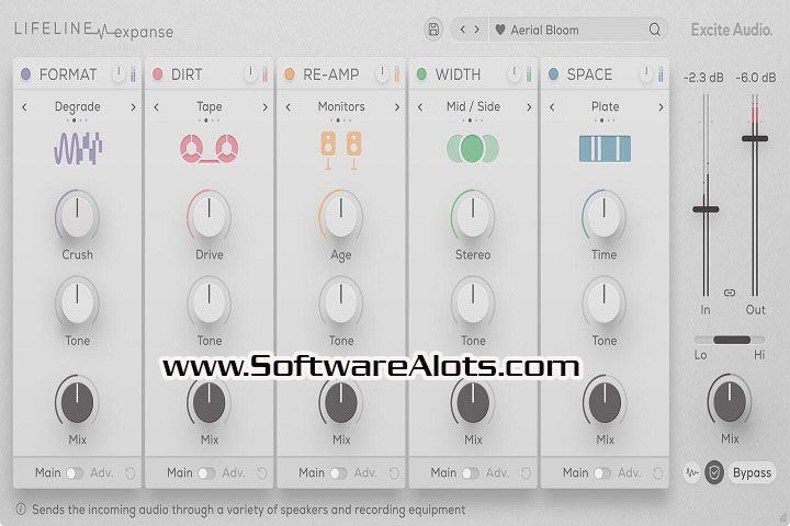 Excite Audio Lifeline Expanse v1.1.6.0 PC Software with keygen