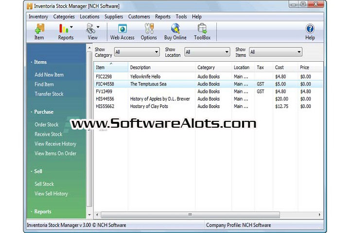 Inventoria 11.06 PC Software with crack