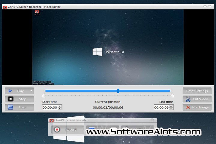 ChrisPC Screen Recorder Pro 2.23.0420 PC Software with patch