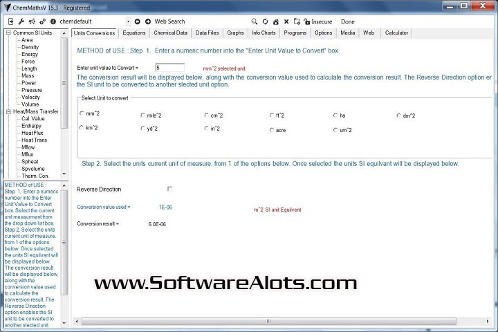 ChemMaths 17.7 PC Software with keygen