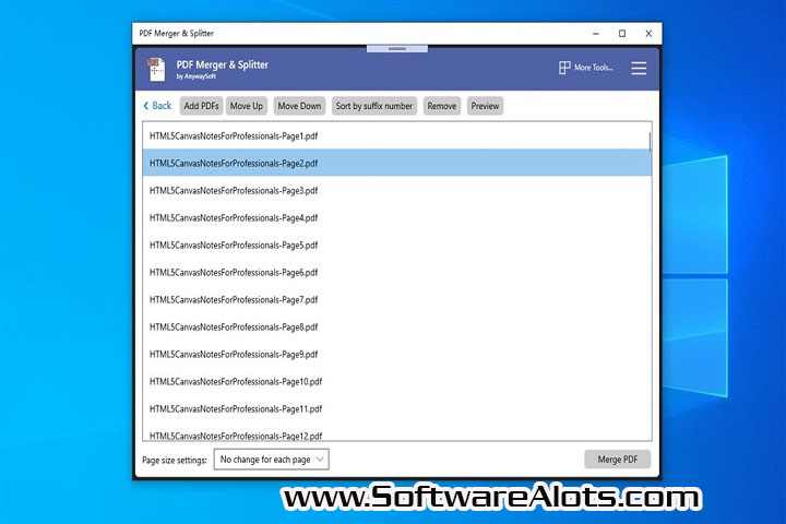 PDF Page Merger Pro 1.6.0.4 PC Software with patch