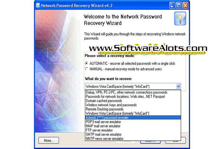 Passcape Wireless Password Recovery 6.8.2.841 PC Software with crack