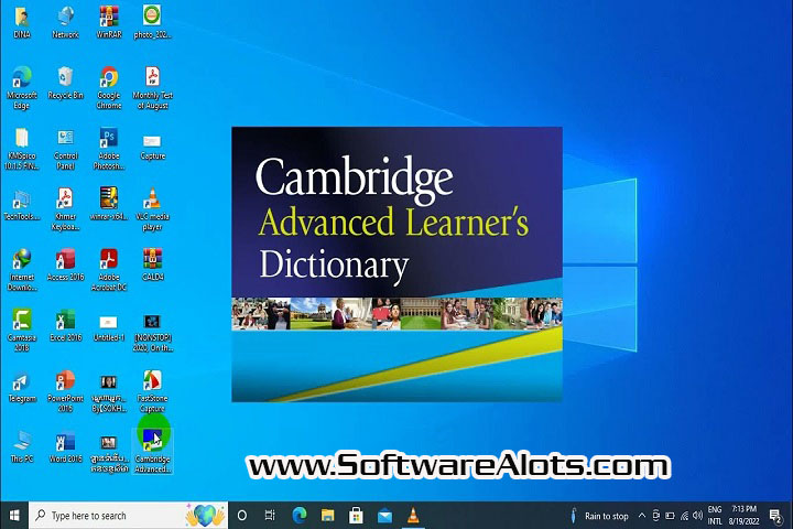 Cambridge Advanced Learners Dictionary v1.0 PC Software with keygen