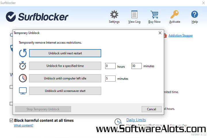 Blumentals Surfblocker 5.16.0.66 PC Software Blumentals Surfblocker 5.16.0.66 PC Software