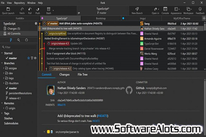 Danil Pristupov Fork 2.15.3 PC Software