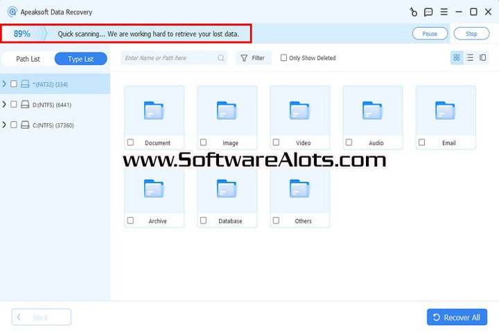 Apeaksoft Data Recovery 3.0.32