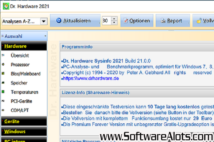 Dr.Hardware 2026 v26.0.0 PC Software