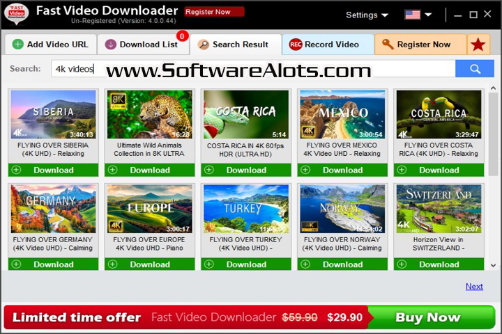 Fast Video Downloader 4.0.0.78 PC Software